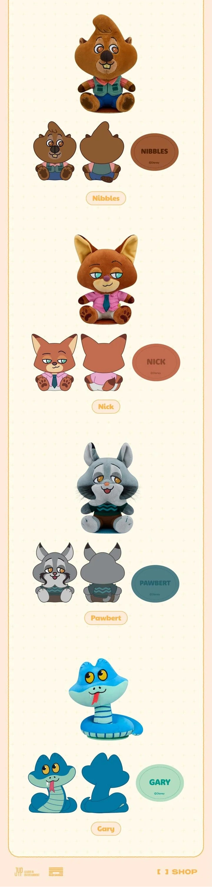 (PRE-ORDER) STRAY KIDS - ZOOTOPIA2 X SKZOO MD SHOULDER PLUSH