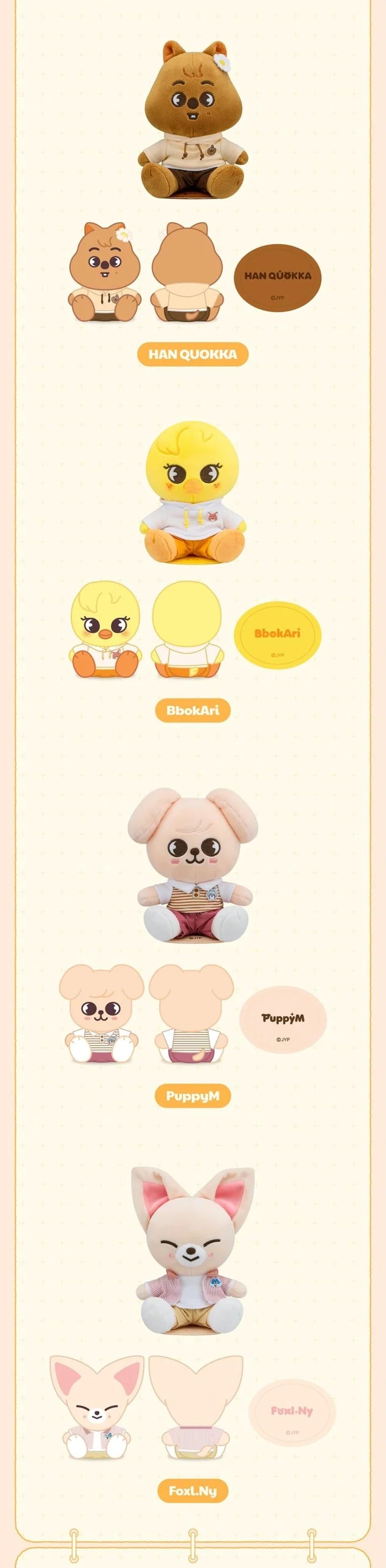 (PRE-ORDER) STRAY KIDS - ZOOTOPIA2 X SKZOO MD SHOULDER PLUSH