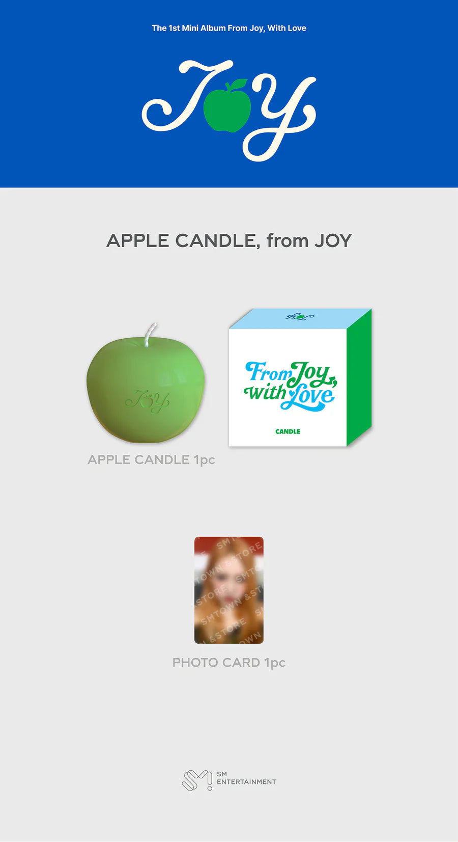 JOY (RED VELVET) - DE JOY, CON AMOR VELA OFICIAL DE APPLE MD
