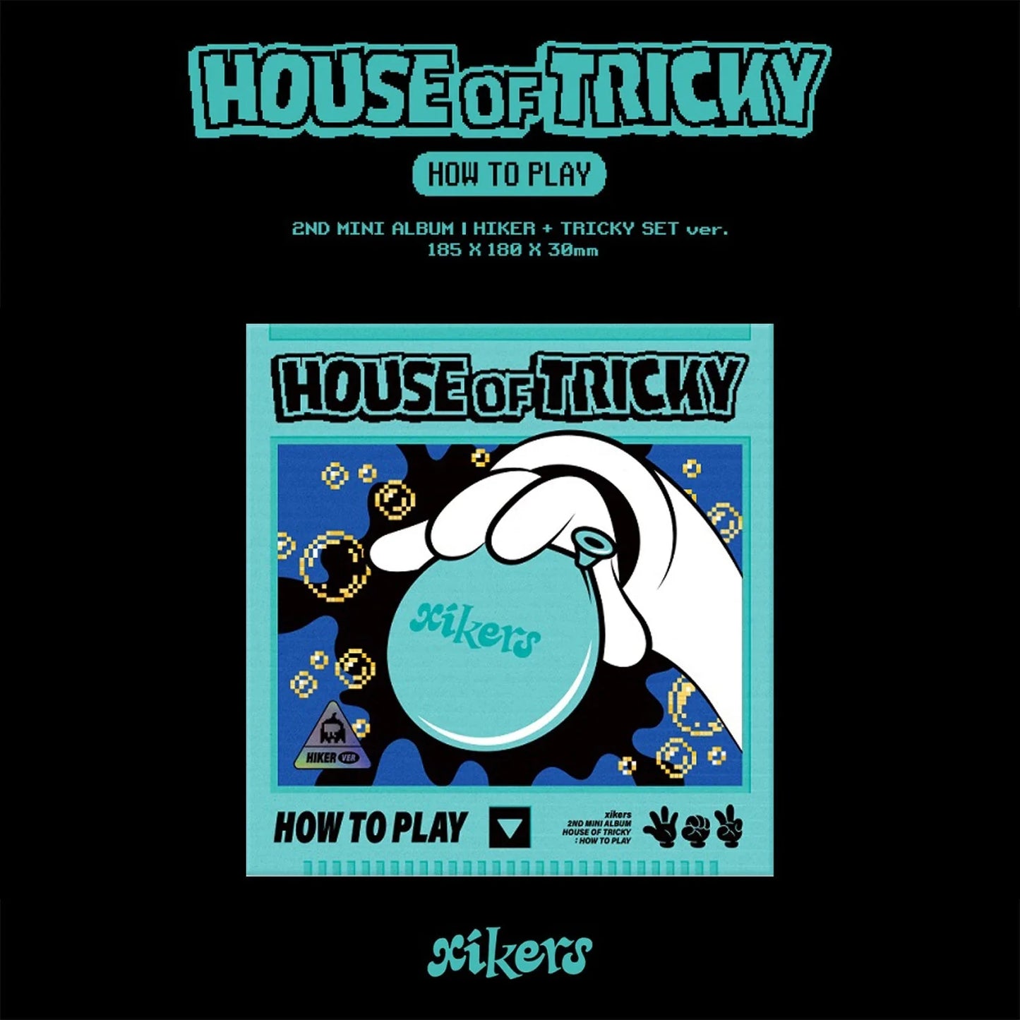 XIKERS - 2ND MINI ALBUM HOUSE OF TRICKY : HOW TO PLAY