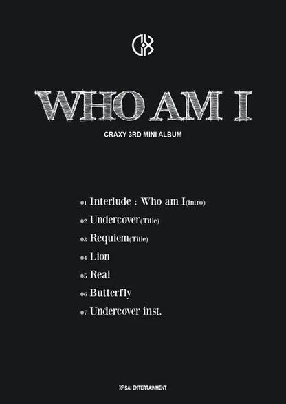 CRAXY - WHO AM I 3RD MINI ALBUM