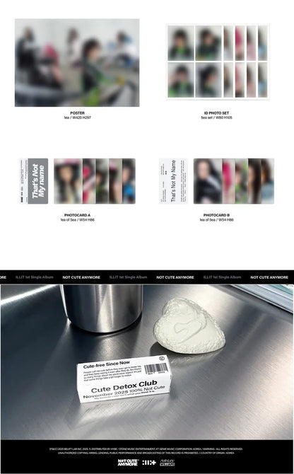 ILLIT - NOT CUTE ANYMORE 1ST SINGLE ALBUM