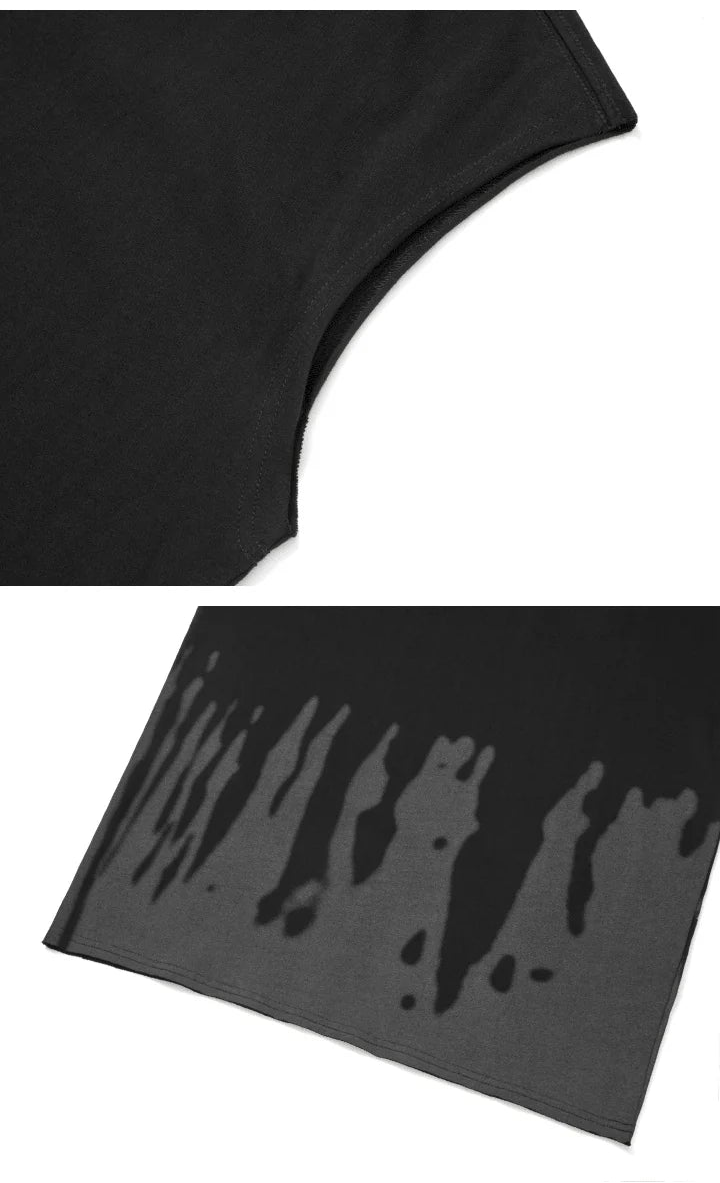 BTS - ARIRANG 2ND DROP WORLD TOUR MD SLEEVELESS T-SHIRT OVER FIT (BLACK)