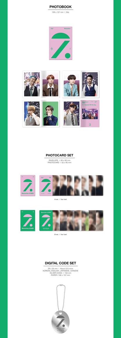 BTS - 2025 FESTA MEMORIES OF 2020 DC