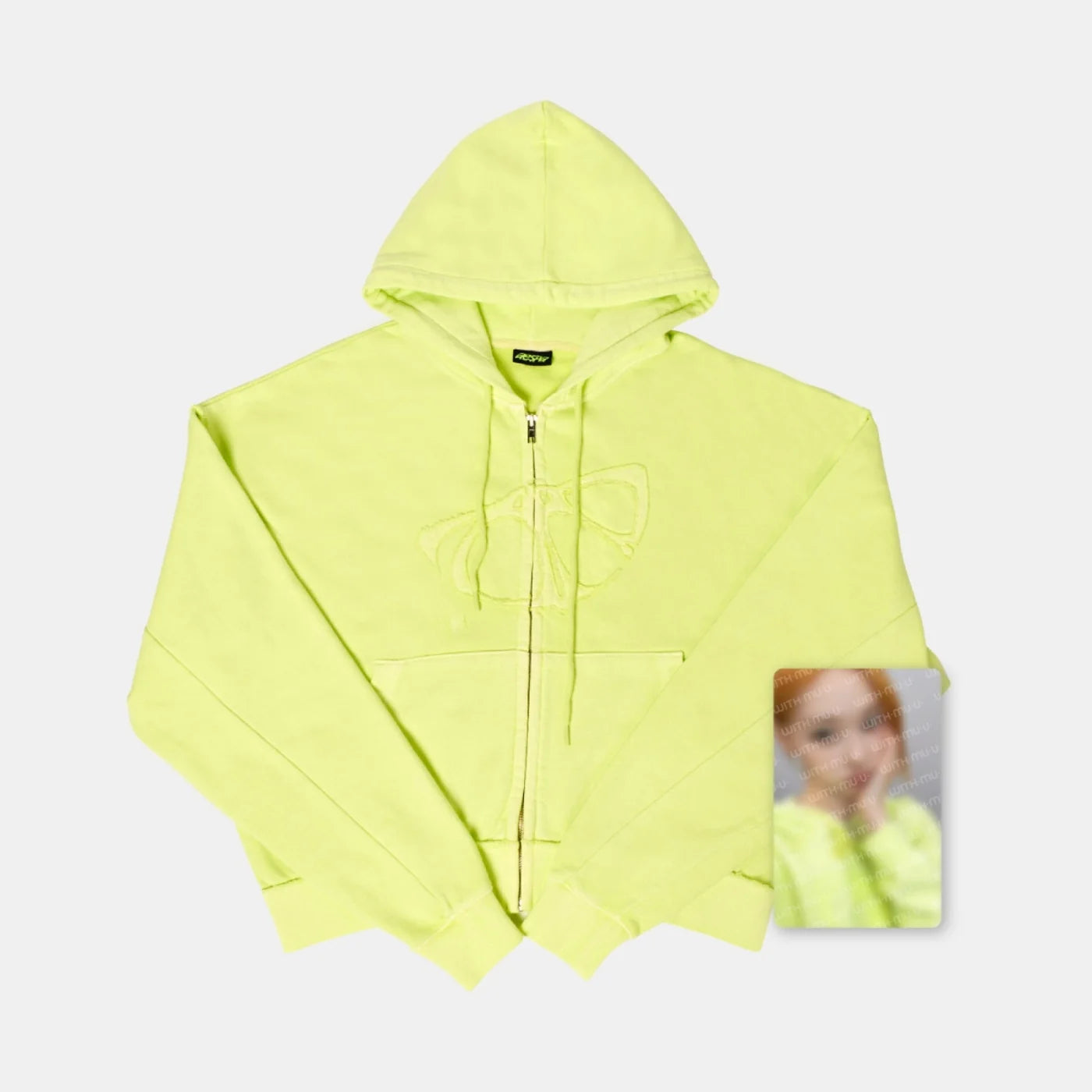 AESPA - WEEK MAKE IT LEMONADE OFFICIAL MD CROPPED ZIP-UP HOODIE SET