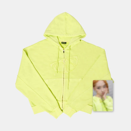 AESPA - WEEK MAKE IT LEMONADE OFFICIAL MD CROPPED ZIP-UP HOODIE SET