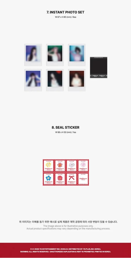(PRE-ORDEN) BLACKPINK - DEADLINE 3ER MINI ÁLBUM