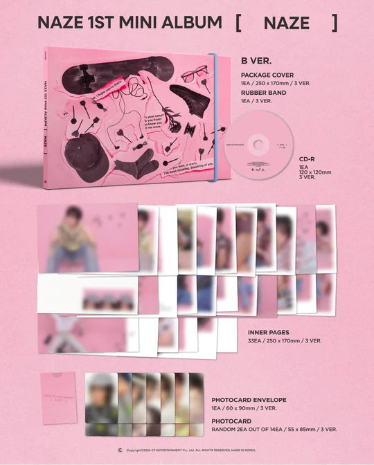 NAZE - NAZE 1ST MINI ALBUM
