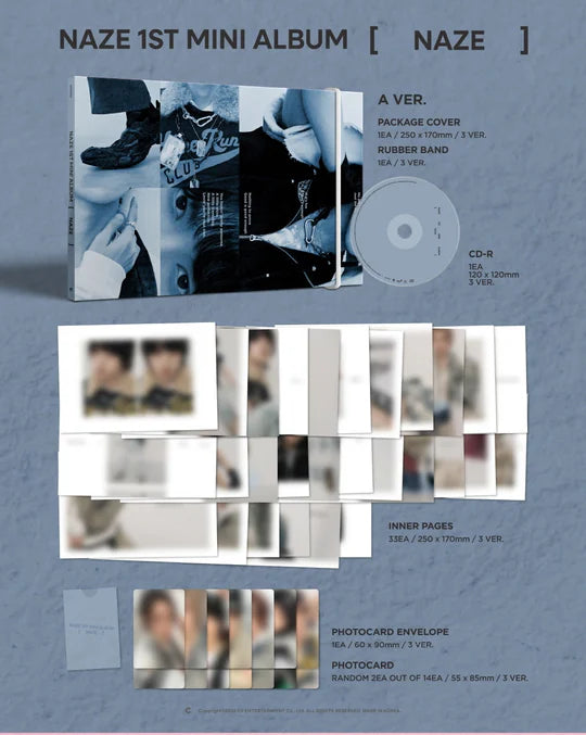 NAZE - NAZE 1ST MINI ALBUM