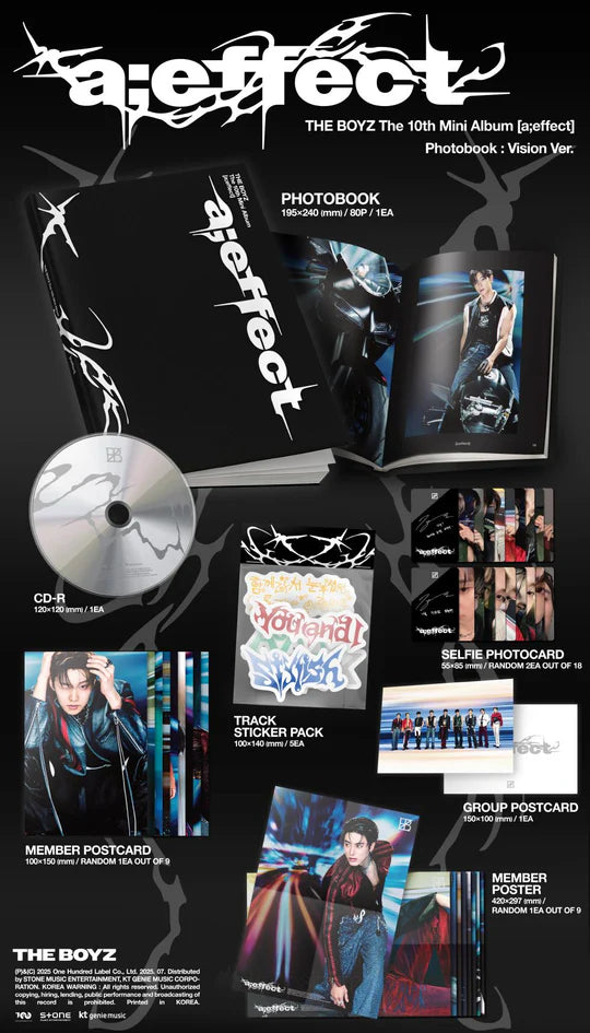 THE BOYZ - A;EFFECT 10TH MINI ALBUM
