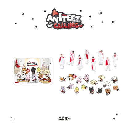 ATEEZ - ANITEEZ IN THE CALLING MD TIN CASE STICKER SET