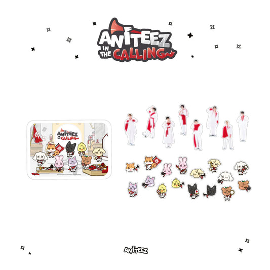 ATEEZ - ANITEEZ IN THE CALLING MD TIN CASE STICKER SET