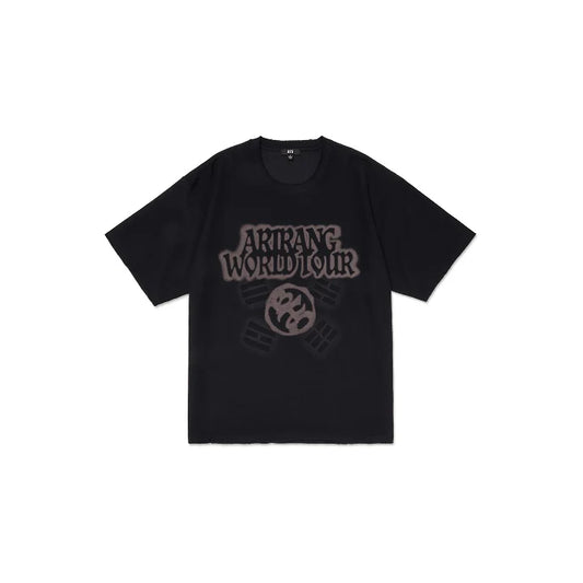 (PRE-ORDER) BTS - ARIRANG WORLD TOUR MD S/S T-SHIRT BLACK [RELEASE IN JUNE]