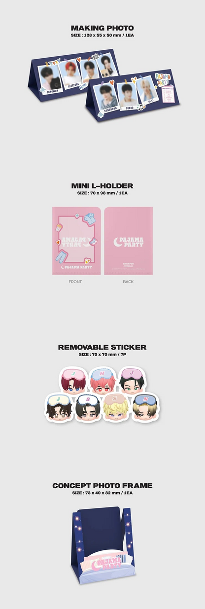 ENHYPEN - WORLD COUPON CARD COLLECTION PAJAMA PARTY [SPECIAL VER.]