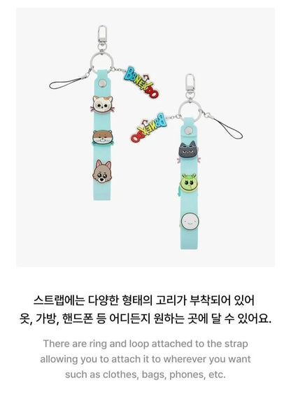 BOYNEXTDOOR - POP UP BBNEXDO IN TOWN OFFICIAL MD OFFICIAL LIGHT STICK STRAP & PARTS SET