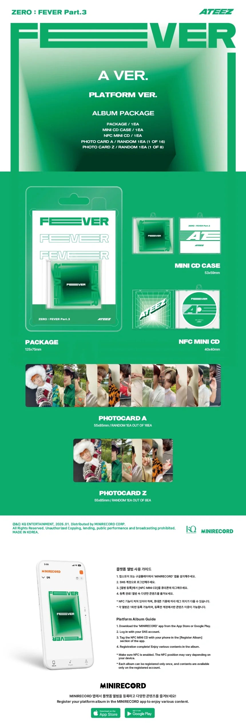 ATEEZ - ZERO: FEVER PART.3 [PLATAFORM VER.]