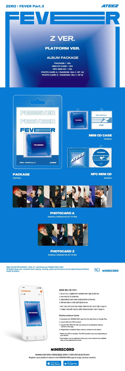 ATEEZ - ZERO: FEVER PART.3 [PLATAFORM VER.]