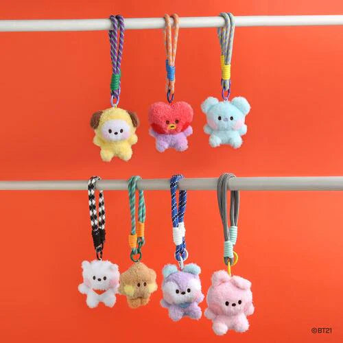 BTS - BT21 MININI PLUSH KEYRING [BASIC MASCOT]