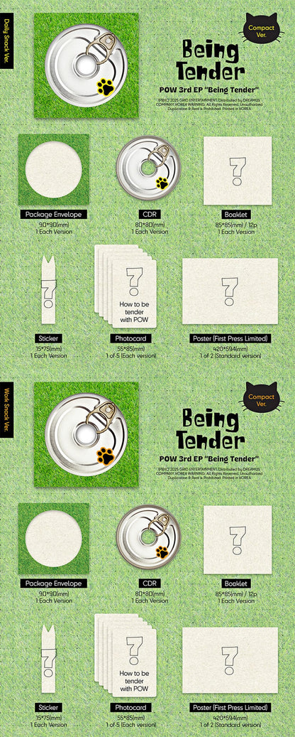 POW - BEING TENDER 3RD MINI ALBUM [COMPACT VER.]