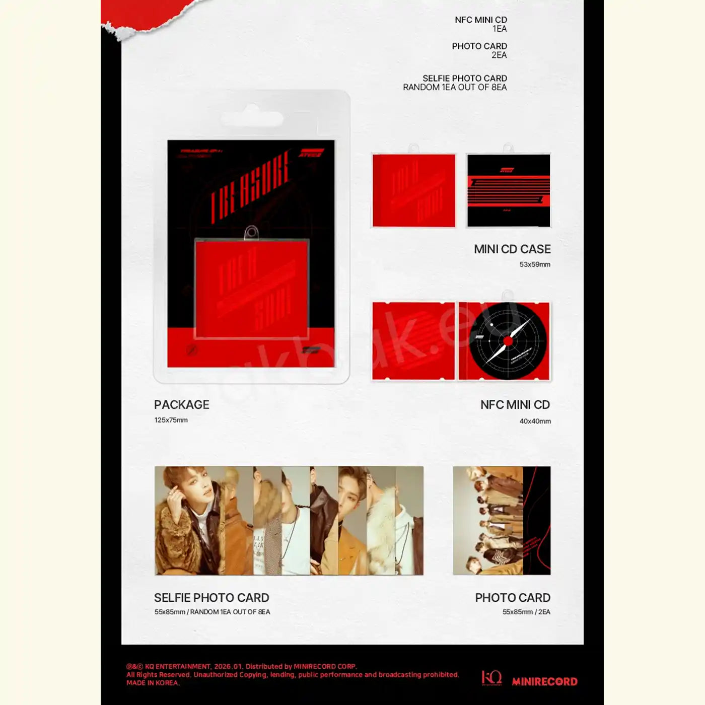 ATEEZ - TREASURE EP.2: ZERO TO ONE [PLATFORM VER.]