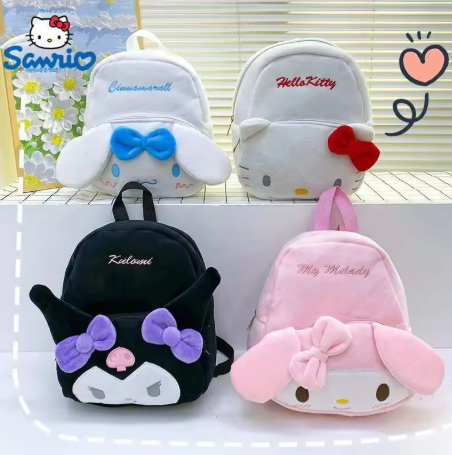 SANRIO PLUSH BACKPACK SOFT DESIGN