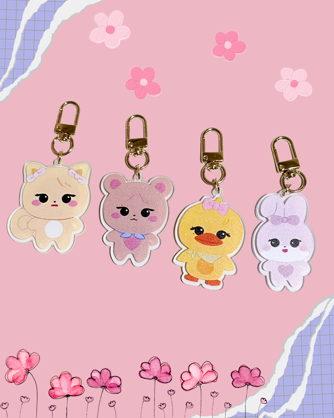 [GL] BLACK PINK - ACRYLIC KEYCHAIN