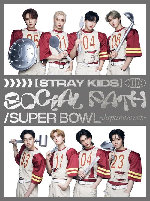 STRAY KIDS - SOCIAL PATH (FEAT. LISA) SUPER BOWL JP [LIMITED EDITION TYPE B]