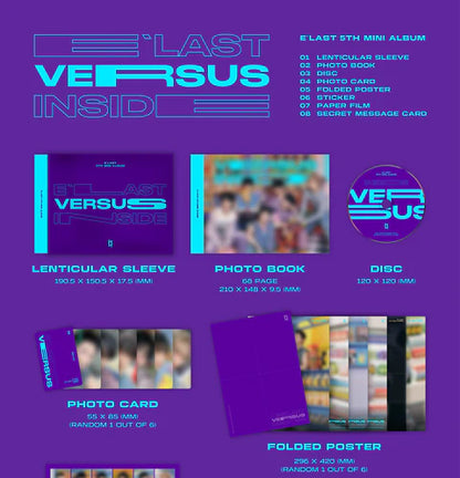 E'LAST - VERSUS 5TH MINI ALBUM