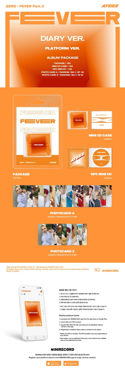 ATEEZ - ZERO: FEVER PART.3 [PLATAFORM VER.]