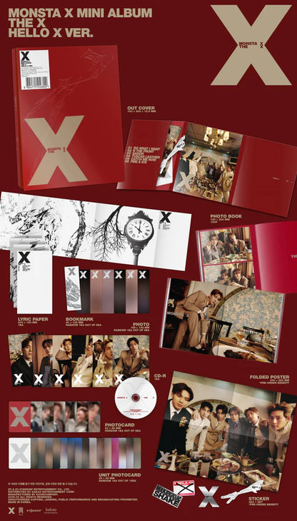 MONSTA X - EL 13.º MINI ÁLBUM DE X