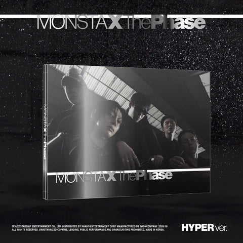 MONSTA X - THE PHASE EP ALBUM [HYPER VER.]