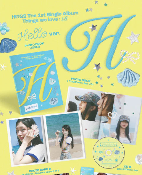 HITGS - THINGS WE LOVE: H 1ST SINGLE ALBUM