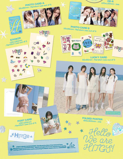 HITGS - THINGS WE LOVE: H 1ST SINGLE ALBUM