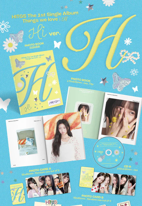 HITGS - THINGS WE LOVE: H 1ST SINGLE ALBUM