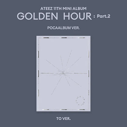 ATEEZ - GOLDEN HOUR: PART.2 11TH MINI ALBUM [POCA ALBUM VER.]