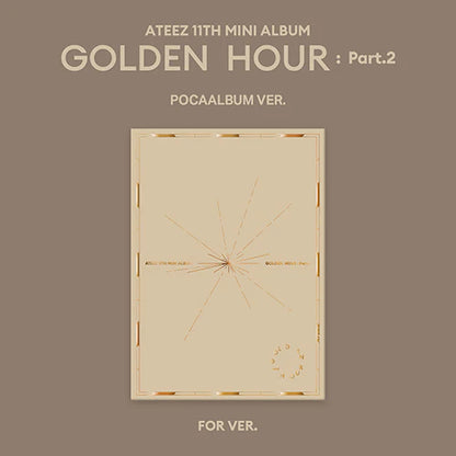 ATEEZ - GOLDEN HOUR: PART.2 11TH MINI ALBUM [POCA ALBUM VER.]