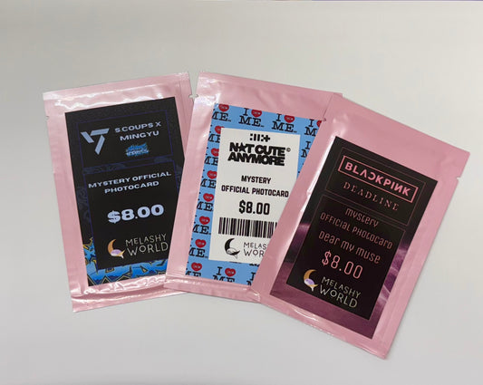 MYSTERY OFFICIAL PHOTOCARDS BY GROUPS