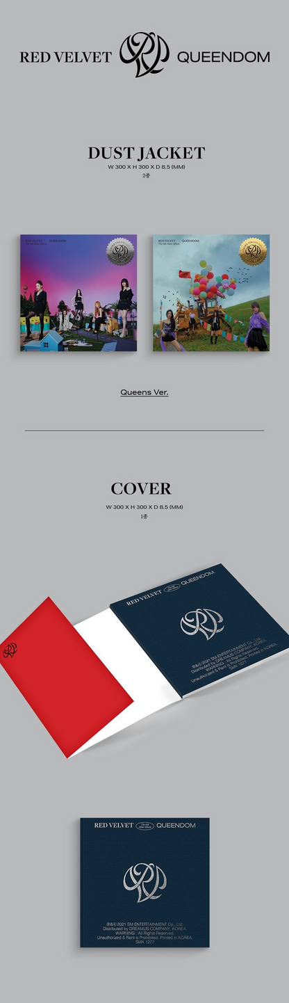 RED VELVET - QUEENDOM 6TH MINI ALBUM [QUEENS VER.]