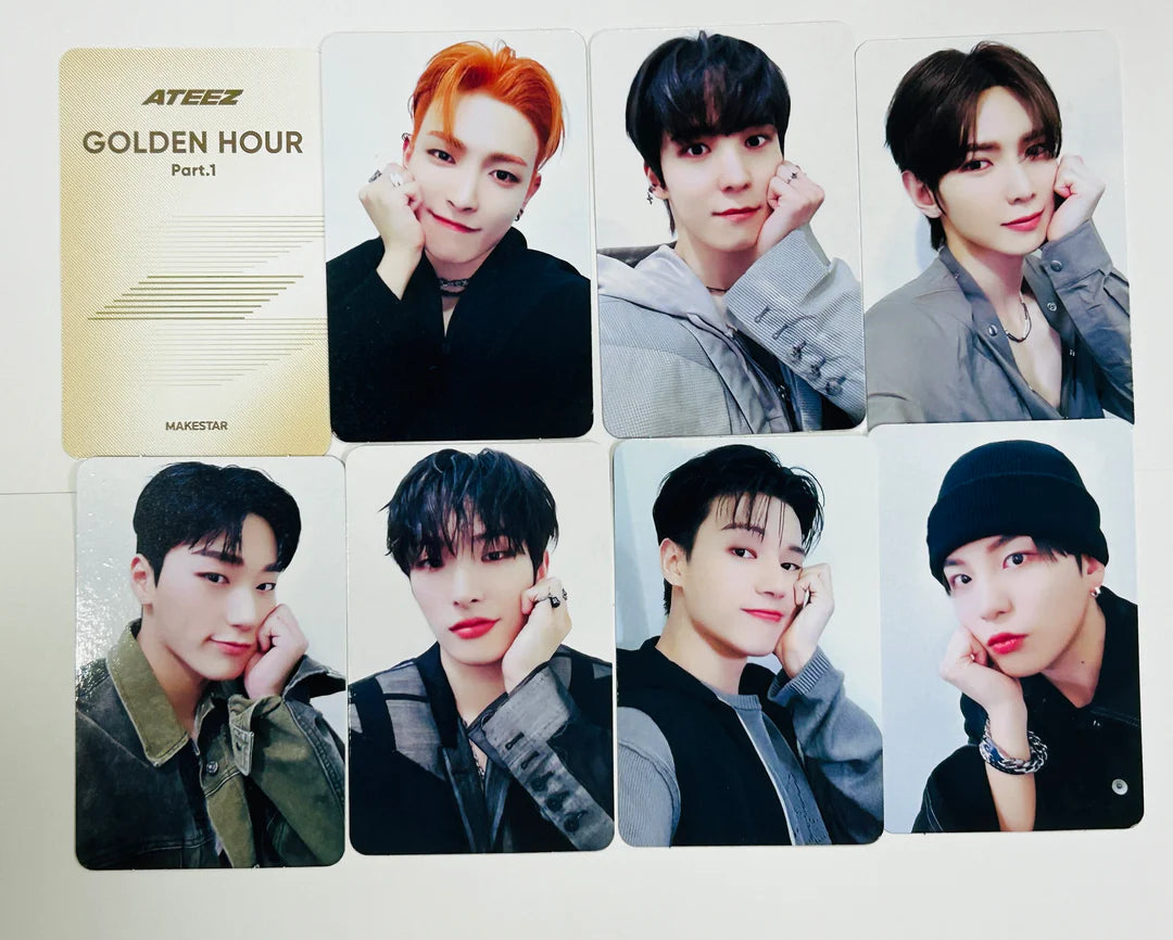 ATEEZ - GOLDEN HOUR PART.1 [OFFICIAL PHOTOCARD] MAKESTAR