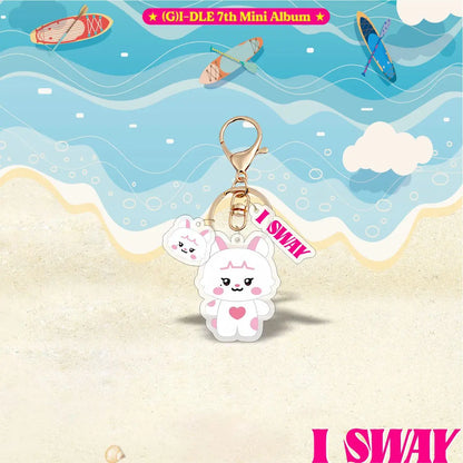 (G)I-DLE I SWAY KLAXON ACRYLIC KEYCHAIN