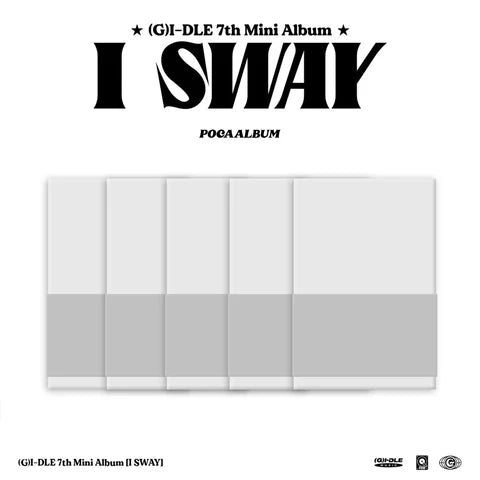 (G)I-DLE - I SWAY 7TH MINI ALBUM [POCAALBUM VER.] RANDOM