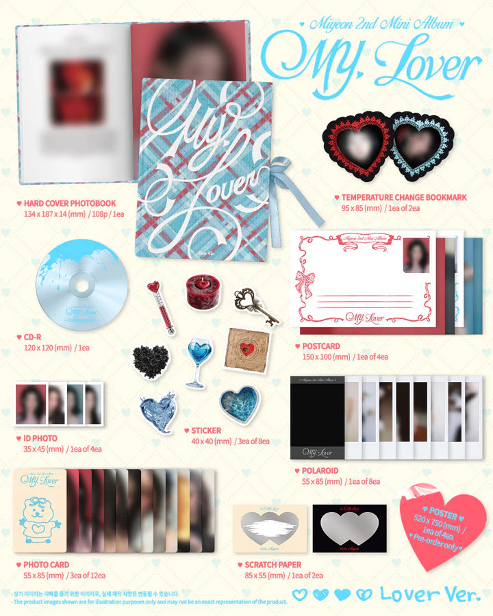 MIYEON (I-DLE) - MY, LOVER 2º MINI ÁLBUM