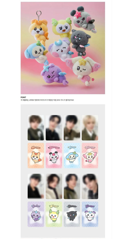 (PRE-ORDER) ATEEZ - MIGHTEEZ WONDER FAIRY LINEFRIENDS PLUSH KEYRING