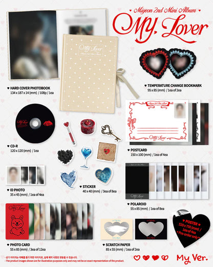 MIYEON (I-DLE) - MY, LOVER 2º MINI ÁLBUM