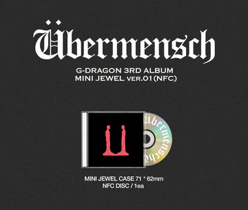 G-DRAGON (GD) - UBERMENSCH VOL.3 [VERSIÓN MINI JEWEL]