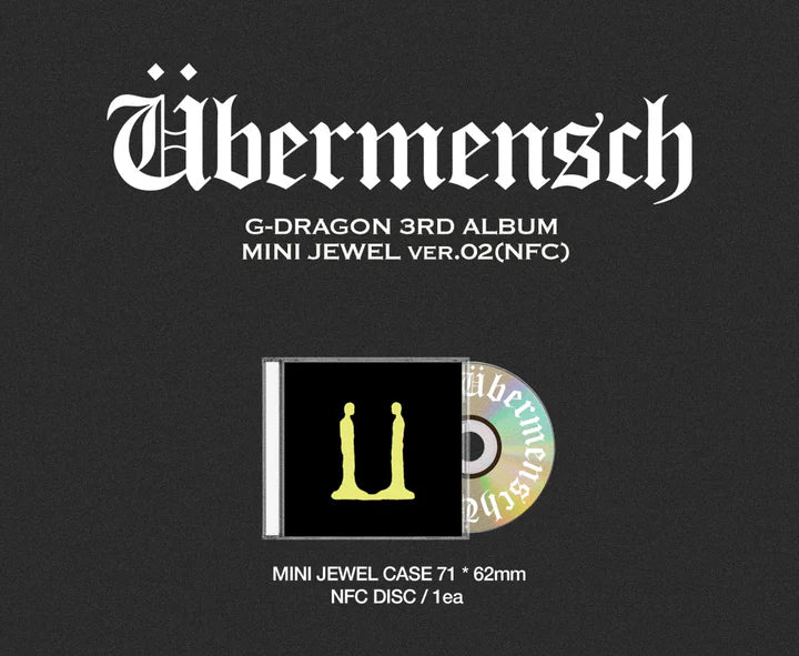 G-DRAGON (GD) - UBERMENSCH VOL.3 [VERSIÓN MINI JEWEL]