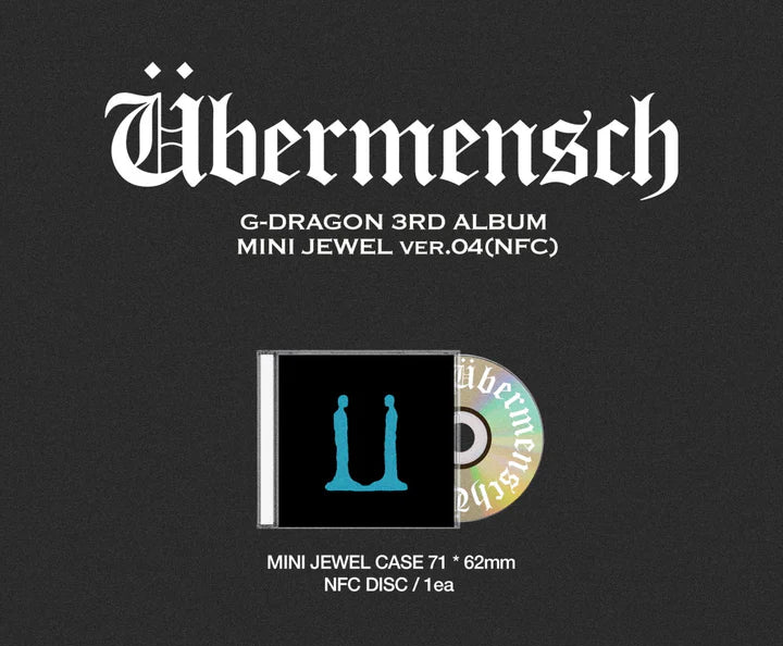 G-DRAGON (GD) - UBERMENSCH VOL.3 [VERSIÓN MINI JEWEL]