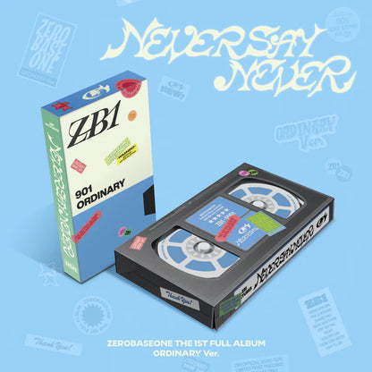 ZEROBASEONE - NEVER SAY NEVER 1ST FULL ALBUM [PHOTOBOOK VER.]