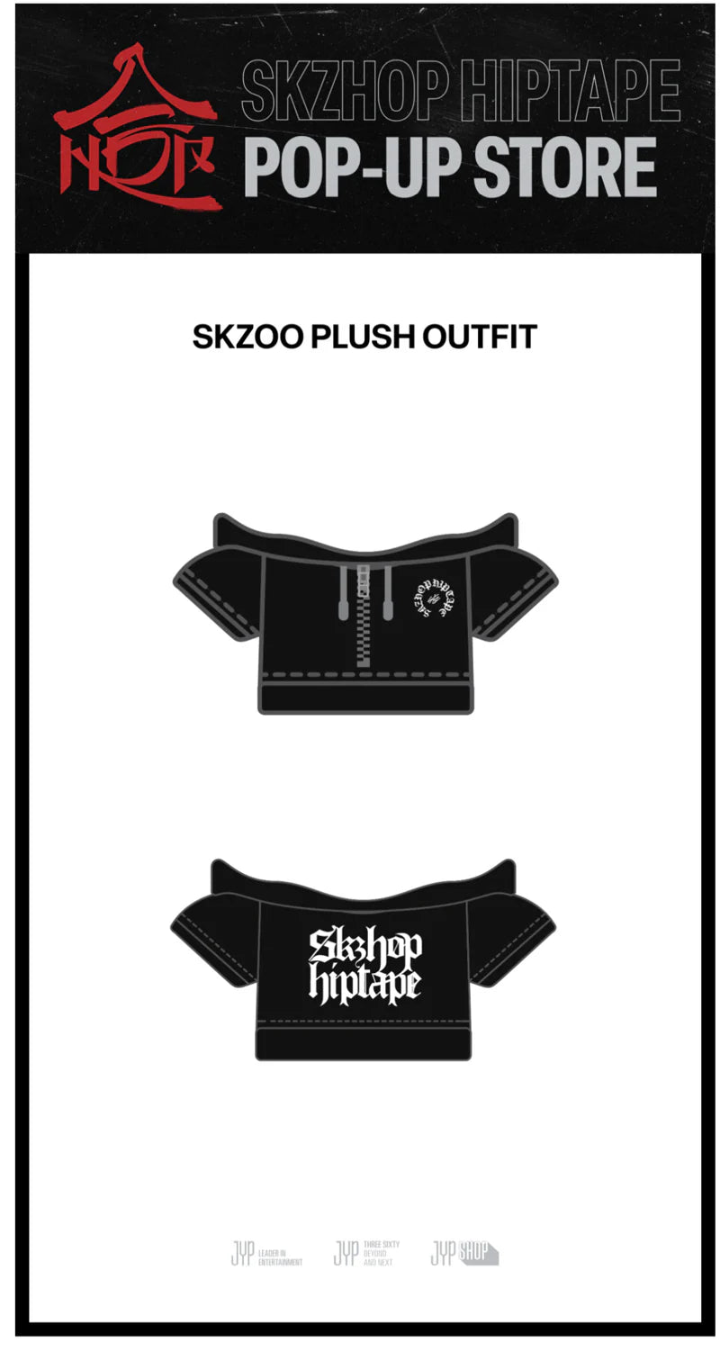 STRAY KIDS - 合 (HOP) POP-UP STORE MD PLUSH OUTFIT