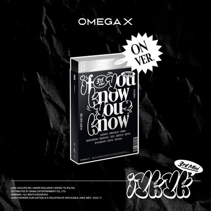 OMEGA X - IYKYK 3RD MINI ALBUM